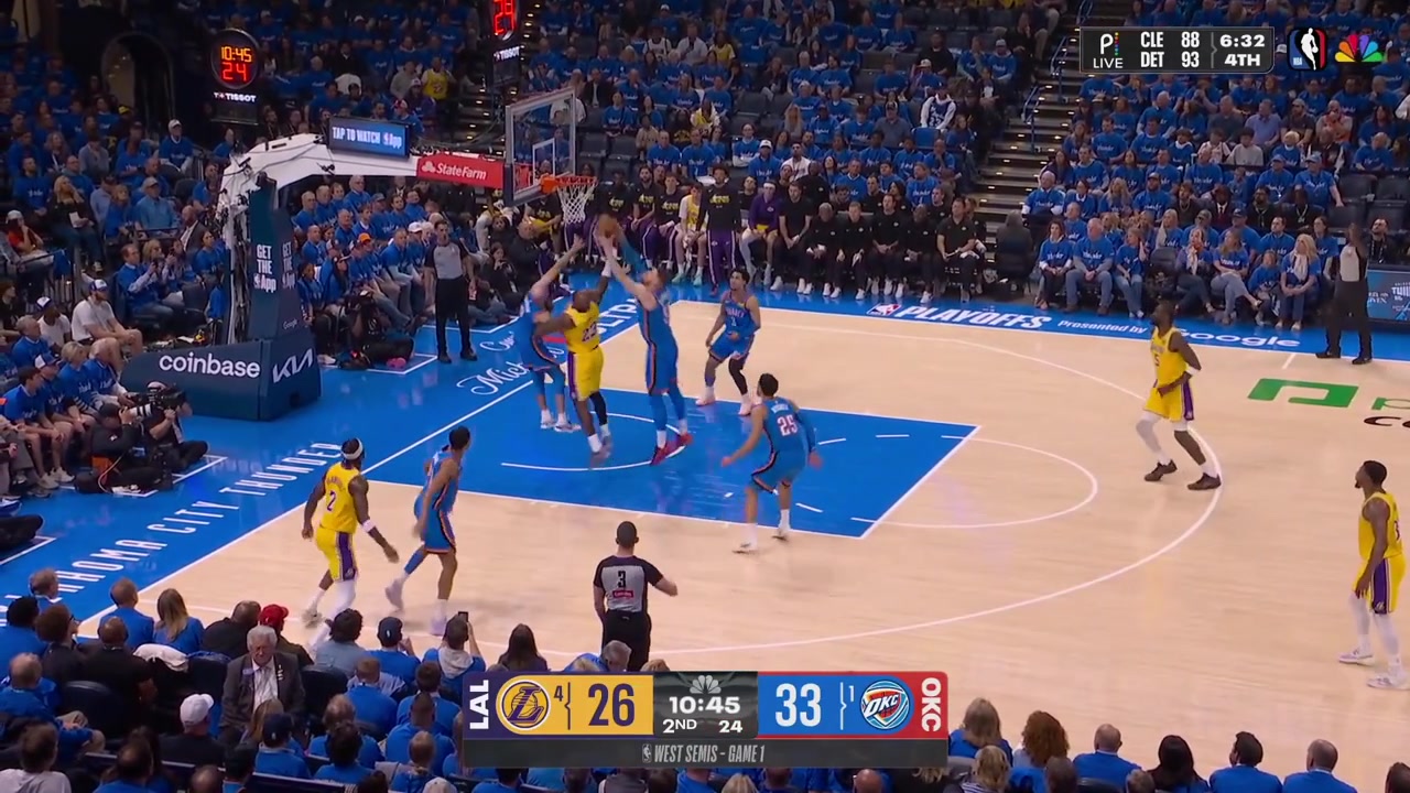 Jared McCain full highlights vs Los Angeles Lakers tonight 108-90 W - Game 1 - Western Semifinals - 2026 NBA Playoffs12 Points on 47 FG 45 from 3 2 Rebounds 1 Off Reb 2 Assists ZERO turnovers 3 PF and a - of 4 in 1457 minutes played off the bench