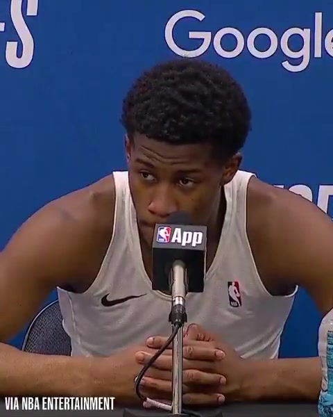 VJ Edgecombe postgame - We felt like we should've won it It came down to shot-making at the end of the game They were making shots we wasn't we missed a lot of wide open ones