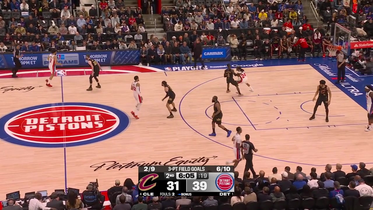 Dennis Schroder gets slightly injured Ron Holland strips James Harden 3rd turnover then gets fouled at the other endHolland then bumps shoulders with Harden who remains cool about it Schroder subbed out