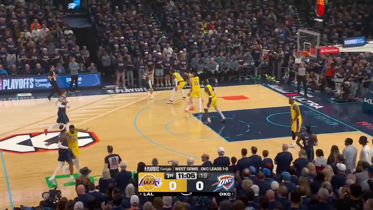 Austin Reaves full FOOTAGE vs Oklahoma City Thunder tonight 107-125 L - Game 2 - Western Semifinals - 2026 NBA Playoffs31 Points on 1016 FG 625 36 from 3 810 FT 2 Rebounds 6 Assists 5 TOV 5 PF and a - of -20 worst in game in 3822 minutes played