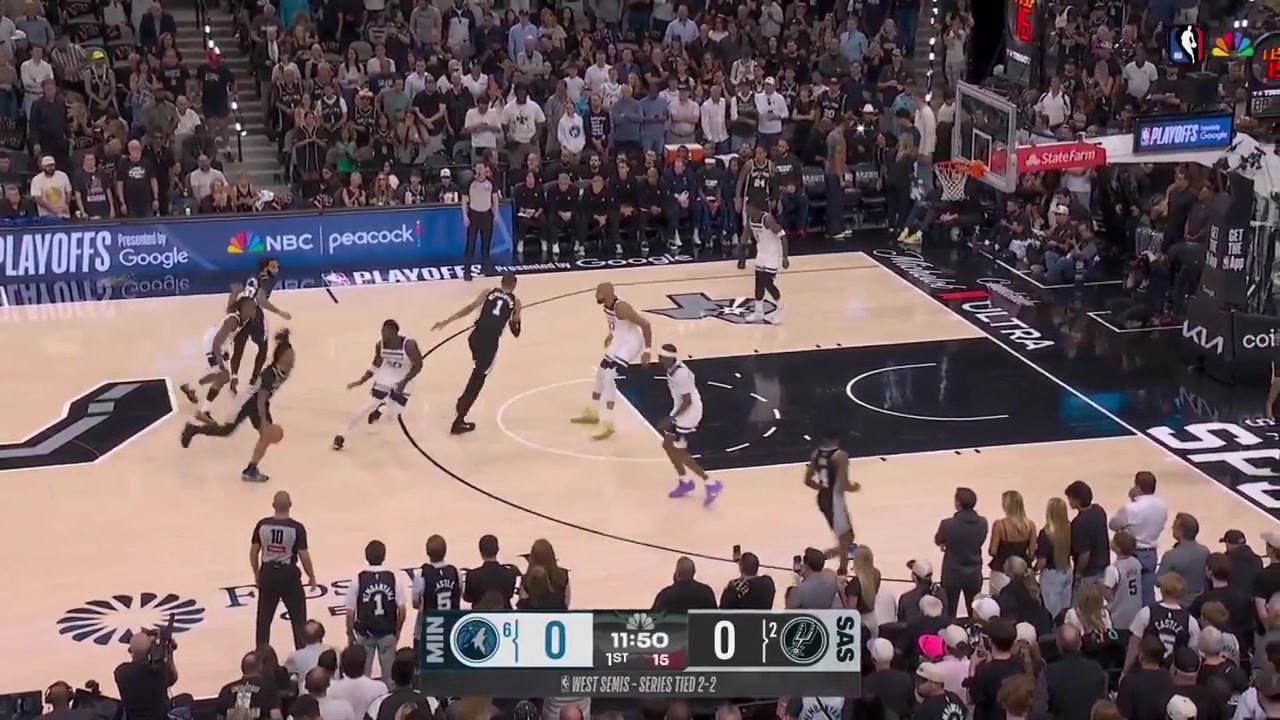 Stephon Castle full highlights vs Minnesota Timberwolves tonight 126-97 W - Game 5 - Western Semifinals - 2026 NBA Playoffs17 Points on 811 FG 727 01 from 3 13 FT 4 Rebounds 6 Assists 4 TOV 2 Steals 1 Block 3 PF and a - of 4 in 2706 minutes played