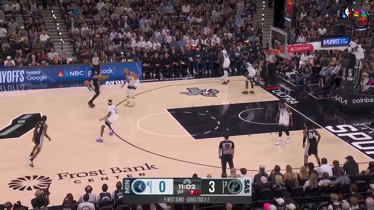 Ayo Dosunmu full highlights vs San Antonio Spurs last night 97-126 L - Game 5 - Western Semifinals - 2026 NBA Playoffs16 Points on 714 FG 14 from 3 12 FT 9 Rebounds 4 Assists 2 TOV 3 Steals 2 Blocks 4 PF and a - of -20 in 3316 minutes played