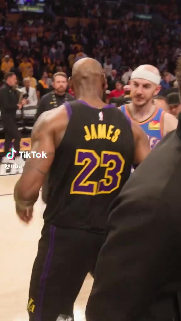 LeBron James tells SGA and AC to go get another one after game 4 defeat