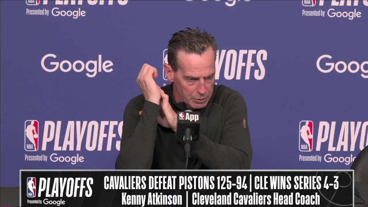 Kenny Atkinson on the Cleveland Cavaliers' adjustments The tactical adjustment we made was avoiding Ausar Thompson We were just like if he's near the ball throw it to someone else