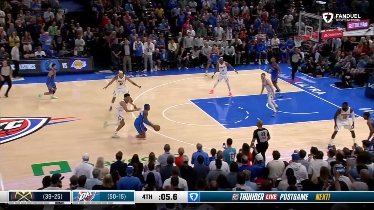 The moment when Shai locked up the MVP in my opinion