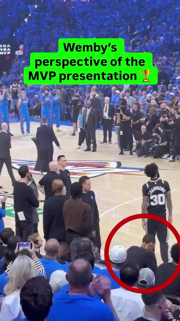 Wembys perspective to Shai getting the MVP