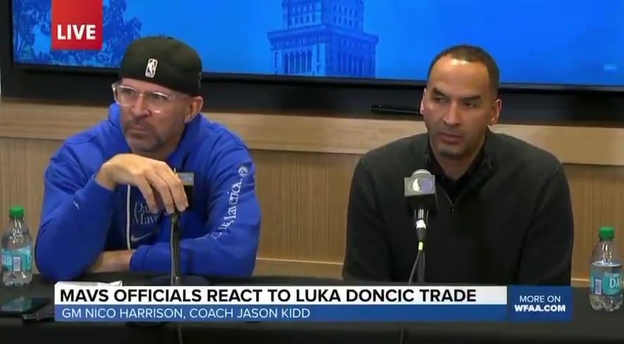 The future 10 years from now they probably bury me and J by then or we bury ourselves Nico Harrison on long term future after the Luka trade
