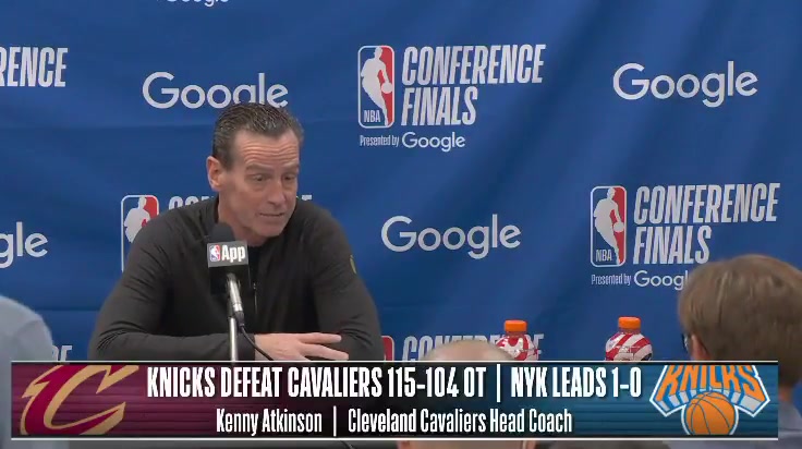 Kenny Atkinson We got a little unlucky
