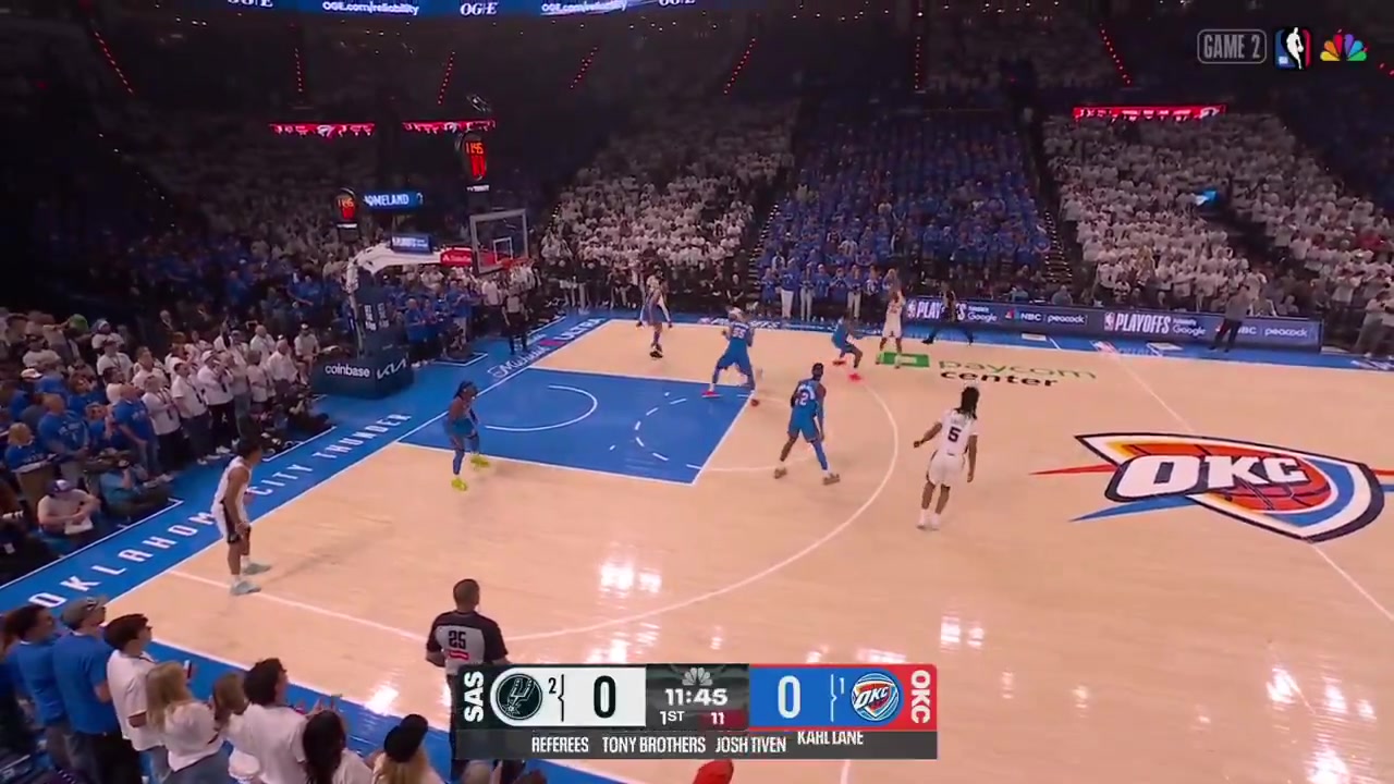 Isaiah Hartenstein vs Victor Wembanyama in Game 2 - Western Conference Finals - 2026 NBA PlayoffsAll the times they went 1v1 all the arm pulls the jersey pulls the grabs the contests the buckets the physicality - EVERYTHING