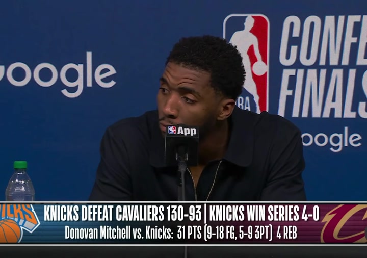 Donovan Mitchell on if he wants the team to run it back next season I have no doubt that this group can get there You just use this as a learning lesson