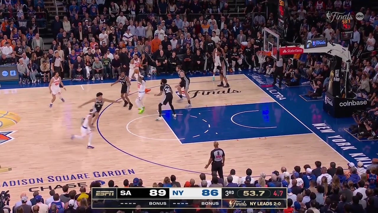 Clarkson repositions for a wild three as the clock winds down