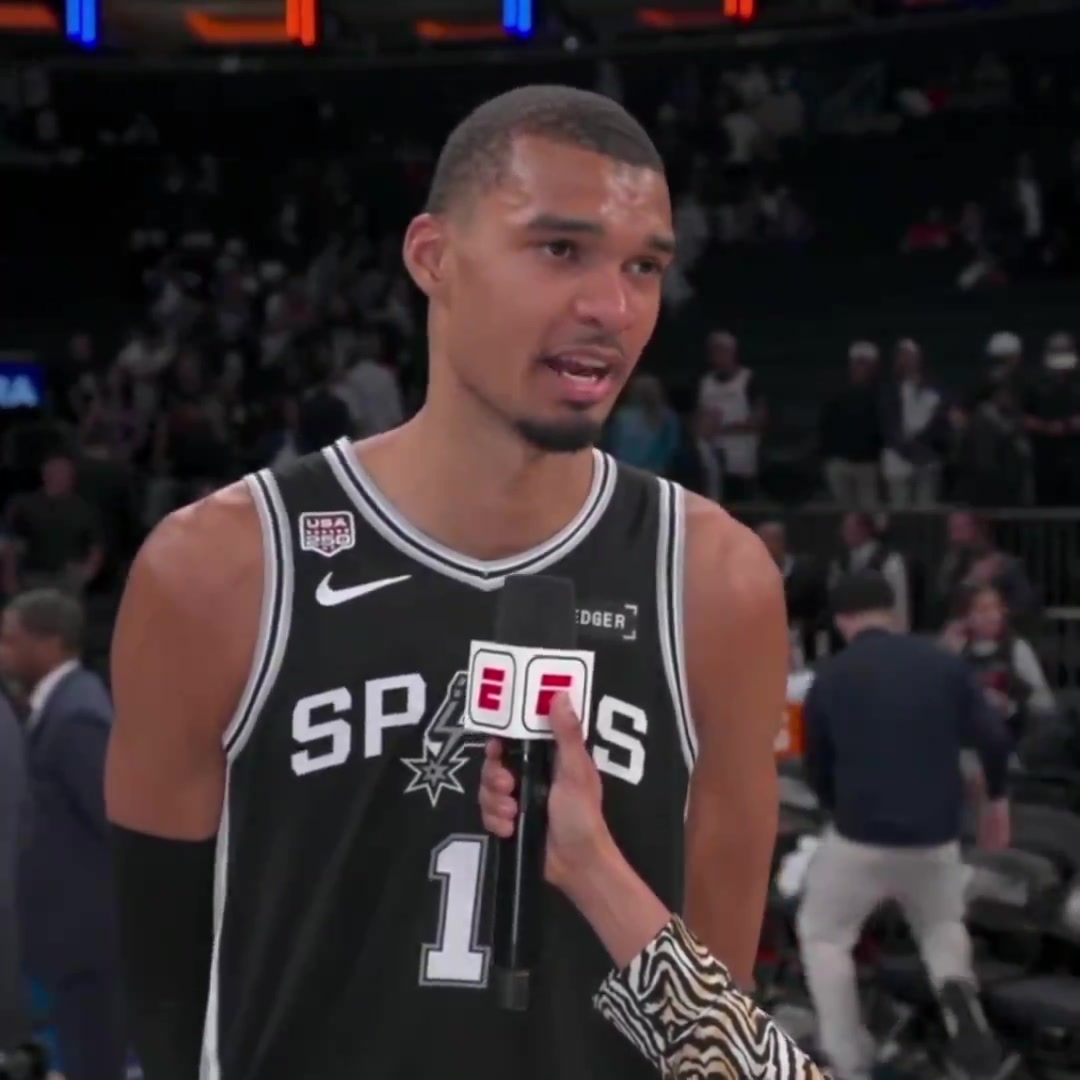 Fox cut off Wembys postgame interview Its midnight man Lets go