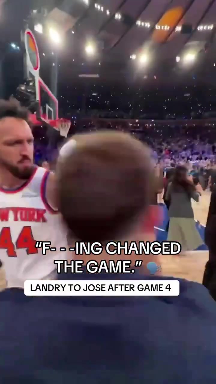 Hometown kid Jose Alvarado feeling the emotions of the insane comeback win at MSG