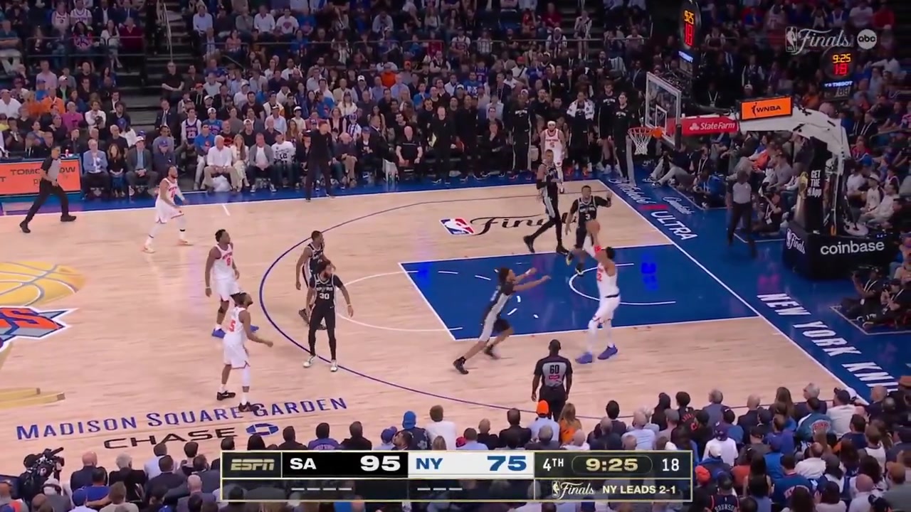 Jose Alvarado full highlights vs San Antonio Spurs last night 107-106 W - Game 4 of the 2026 NBA Finals8 Points on 34 FG 750 23 from 3 667 2 Rebounds 3 Assists 1 TOV 5 PF and a - of 11 in 1538 minutes off the bench