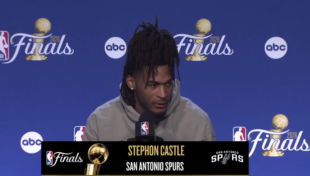 Stephon Castle on whether they can come back from 3-1I feel like we've made history all year We've proven that with our backs against the wall that we can step up I don't really expect this to be any different