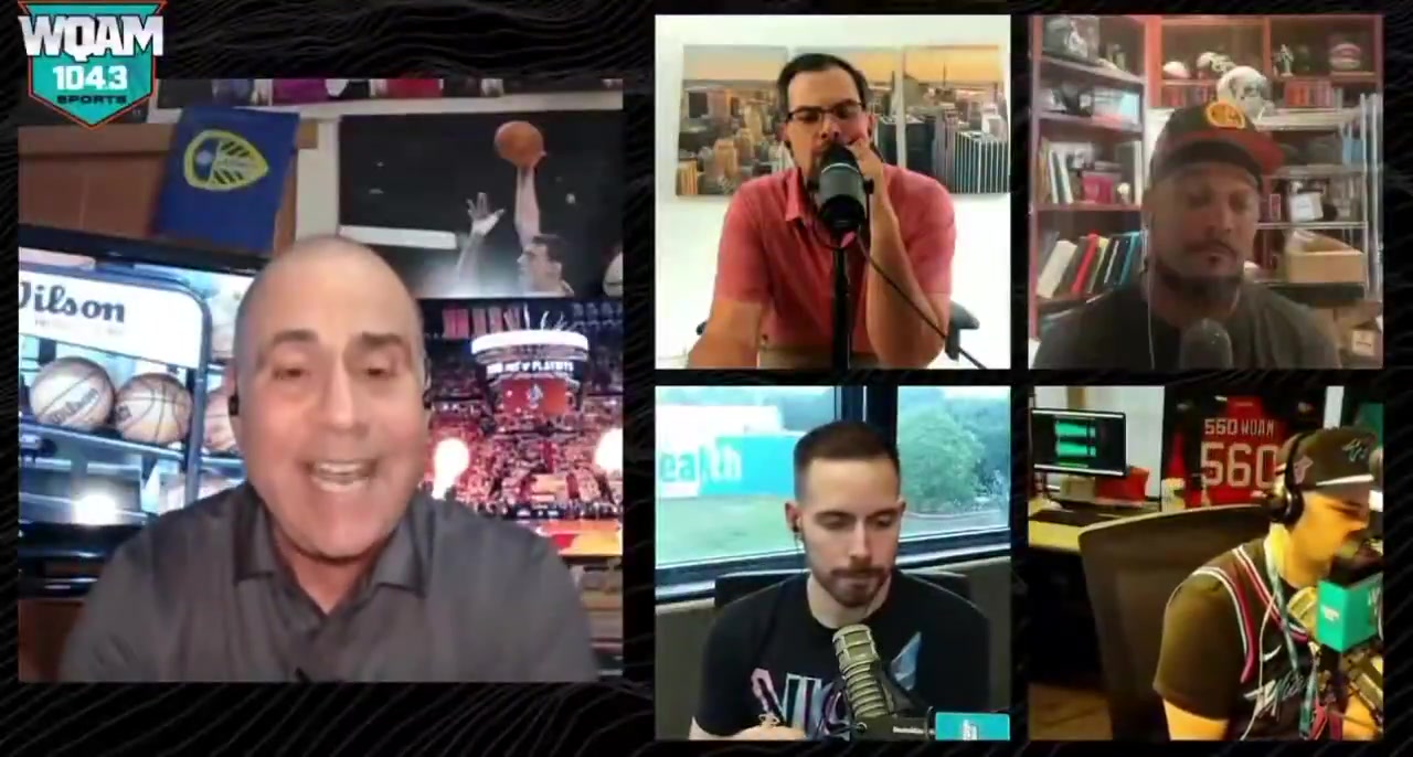 WQAM Winderman To me if youre asking for the next name in play I think itd be Nikola Jovic at his 14-16M salary You clear that out you could bring Powell back bring Wiggins back youd have the Mid level and maybe go for Tim Hardaway Jr You can round this out fine The Heat are not done