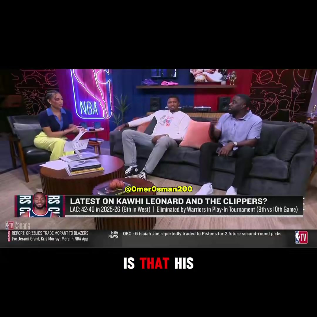 Haynes I think its very unlikely that Kawhi Leonard returns to the Los Angeles Clippers I think its a situation where itll be hard to put the toothpaste back in the tube