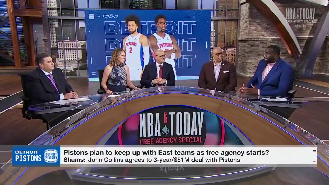 Despite the Kings being left out of the conversation Marc Spears points out and confirms Scott Perry took Jalen Duren to dinner in Miami last night