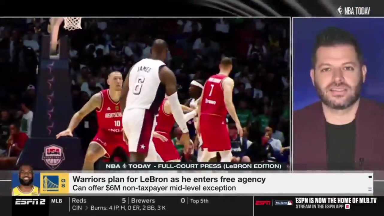 Slater Warriors don't necessarily believe they're at the top of LeBron James' short list