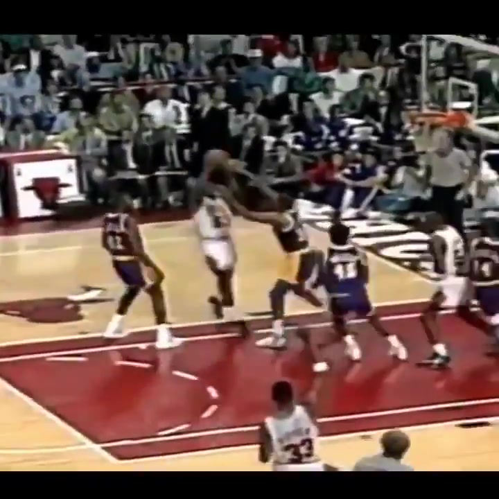 35 years ago Michael Jordans iconic layup in the 1991 Finals