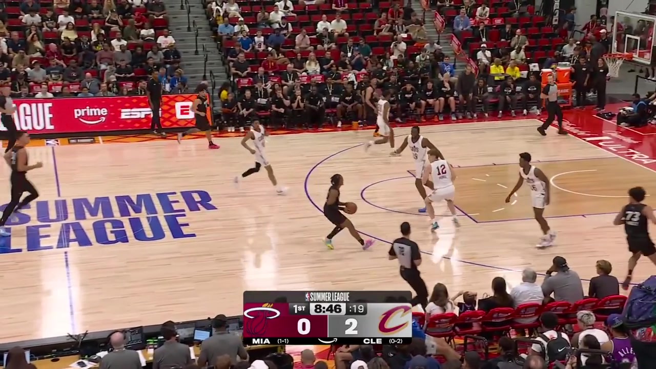 Tre Donaldson full highlights vs Cleveland Cavaliers last night 90-73 L - Las Vegas Summer League22 Points on 1018 FG 556 15 from 3 12 FT 4 Rebounds 2 Off Rebs 3 Assists 2 TOV 1 Steal 1 PF and a - of -10 in 3318 minutes played