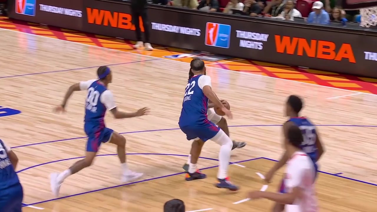 Replays of some Bruce Thornton highlights from the game so far vs the 76ers