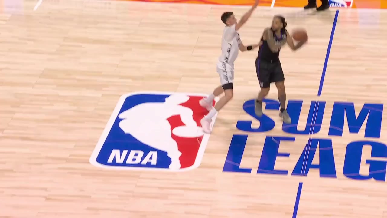 Replays of some Sacramento Kings turnovers early in the game and the Brooklyn Nets with the fastbreak points