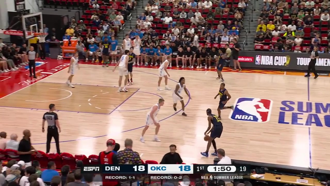 Trevon Brazile with back to back to back 3s and a powerful windmill dunk with replays