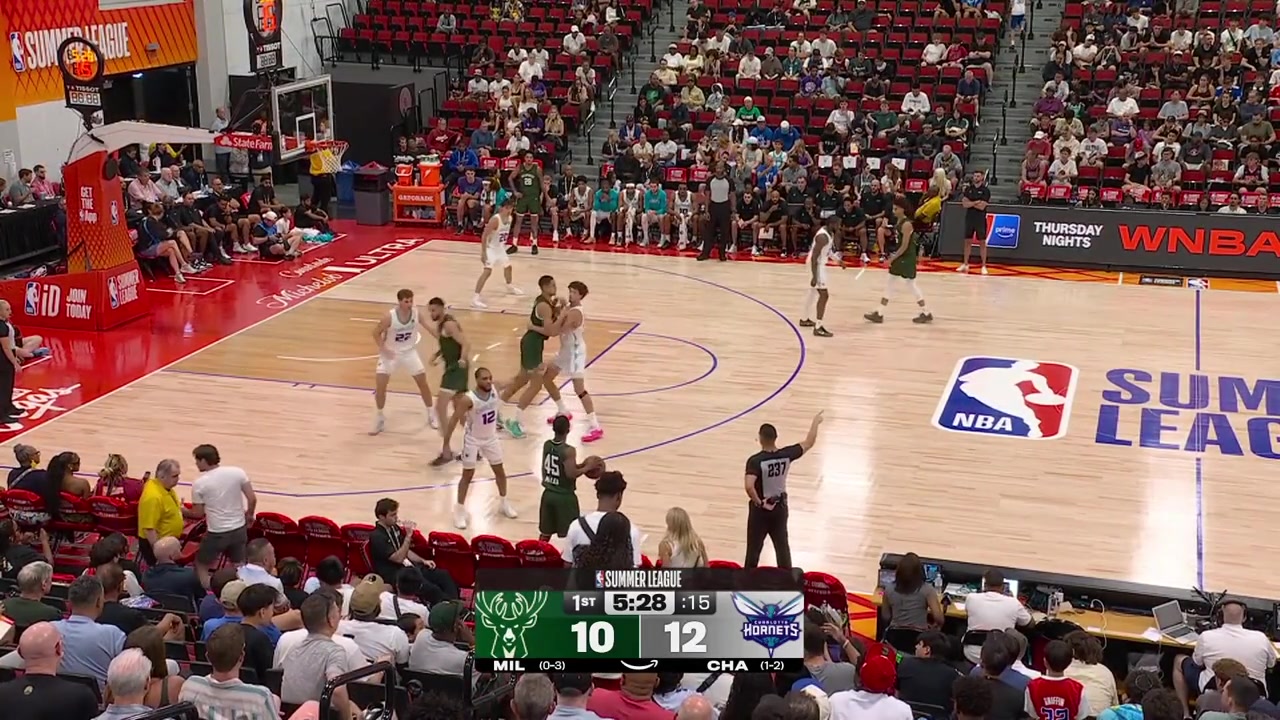 Cameron Matthews with the steal and the dunkLater on an impressive putback dunk with replays