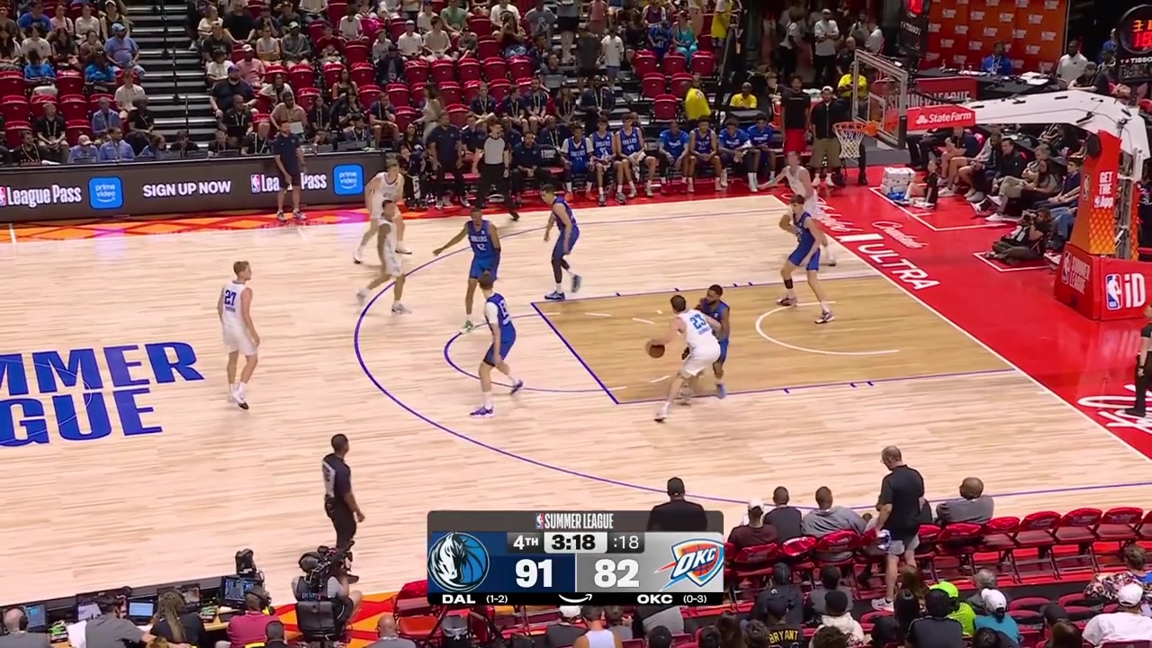 Kaodirichi Akobundu-Ehiogu with back to back alley-oop dunks off lobs by Sergio De Larrea 13th and 14th assist5th alley-oop dunk for Ehiogu in this game 4 of them came of De Larrea