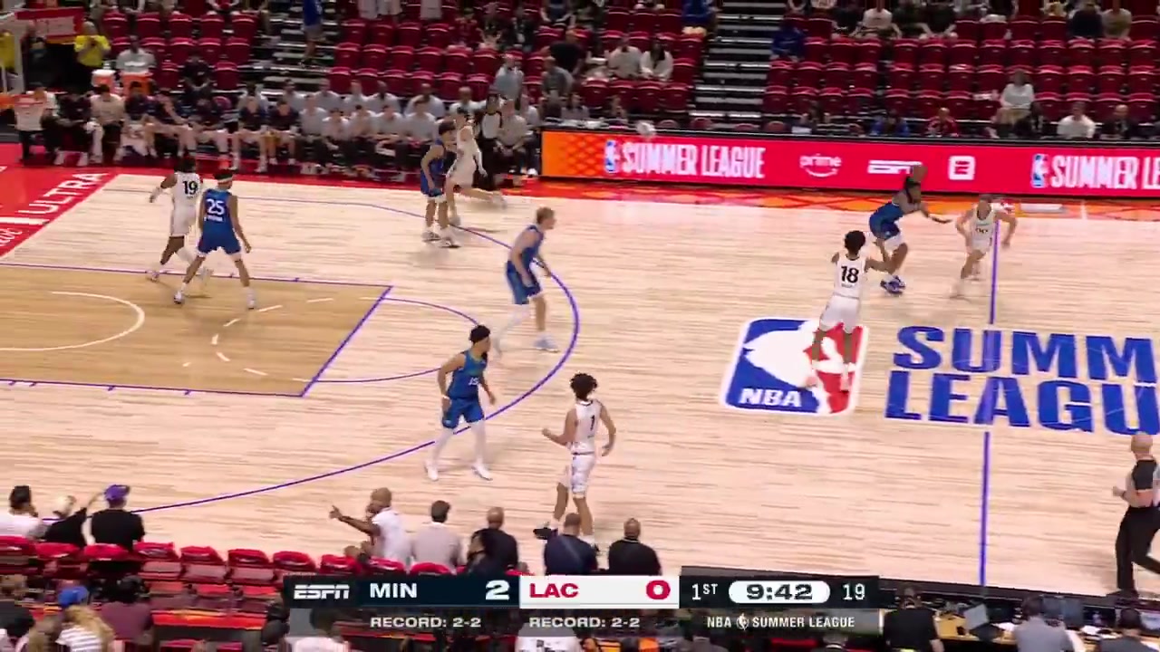 Keaton Wagler full highlights vs Minnesota Timberwolves 128-120 W in OT - Las Vegas Summer League 26 Points on 919 FG 474 27 from 3 286 45 FT 800 4 Rebounds 1 Off Reb 2 Assists 4 TOV 1 Steal 1 Block and a - of 9 in 2829 minutes played