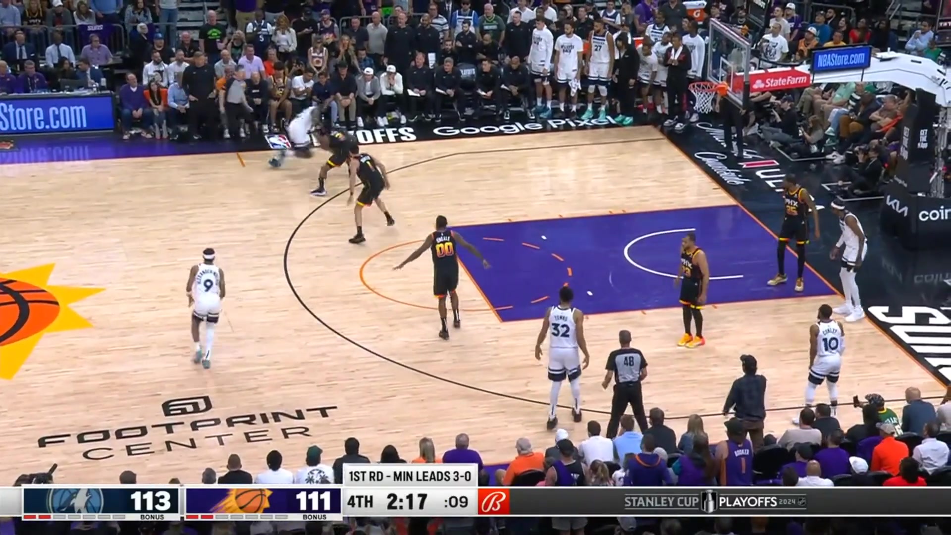 Anthony Edwards Puts Kevin Durant on a Poster in the Clutch