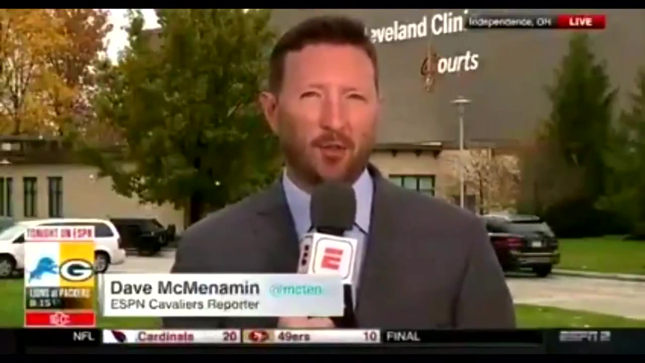 McMenamin LeBron came out of the shower into the locker room towel around his waist slide sandal on his feet and went right to Ty Lue's coach's office for a meeting Closed the door behind him Again he is a 6'8 man pretty imposing presence just in a towel