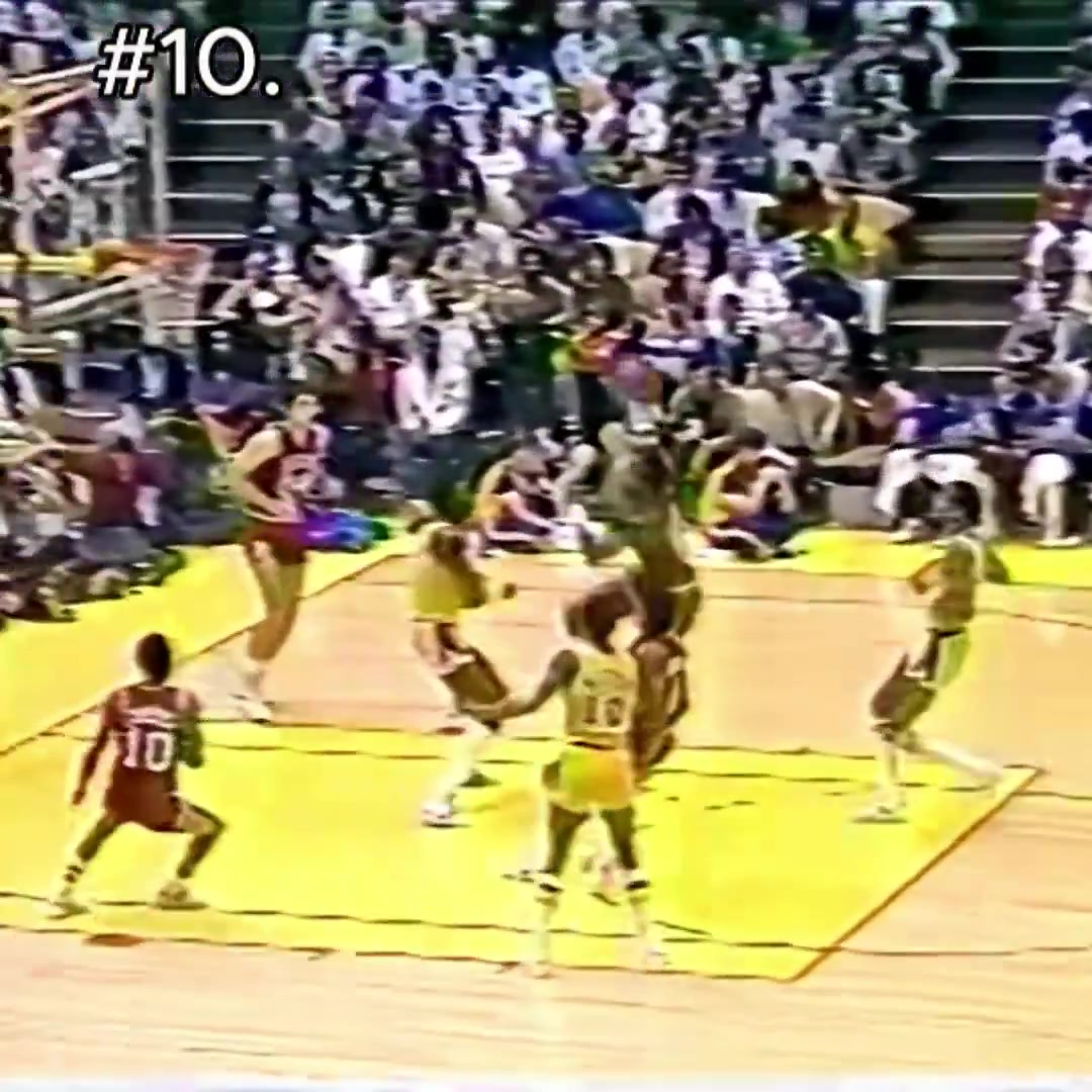 The top 10 plays from the 1982 NBA Finals