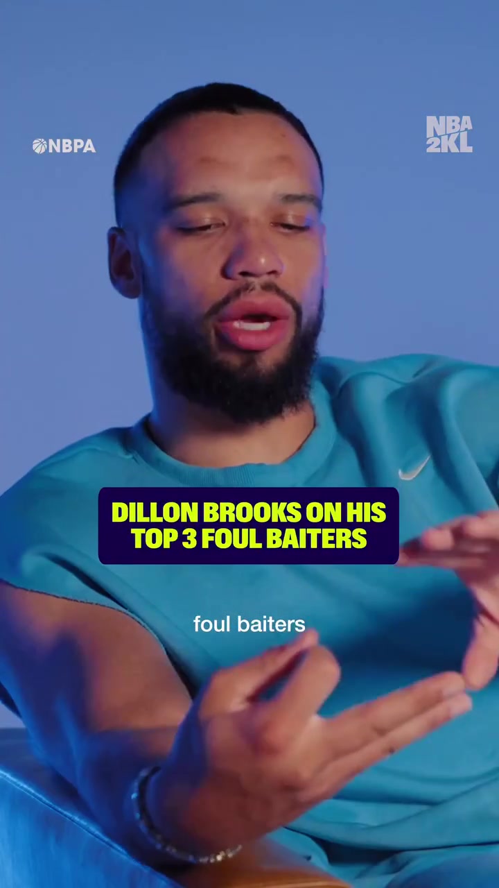 Dillion Brooks Drops His Top 3 Foul Baiters With Luka Doni at Number 1