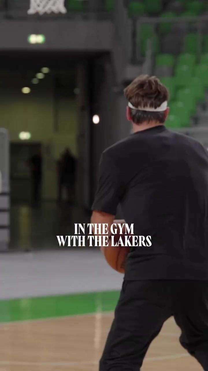 New look Lakers practicing in Slovenia