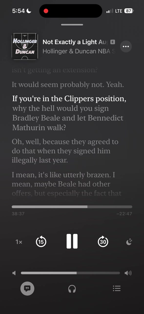 John Hollinger Nate Duncan Breaking down how the Clippers clearly circumvented the NBA salary cap with Bradley Beal similar to the Gary Trent situation and lost Ben Mathurin as a result