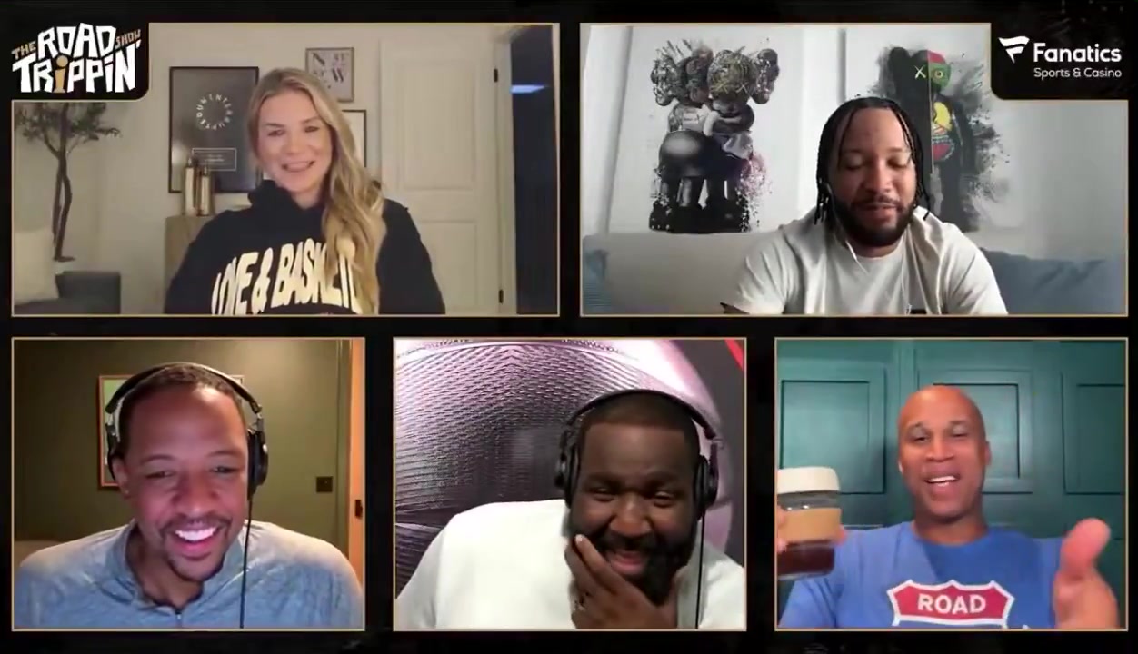 Road Trippin Jalen Brunson We have all these people telling us how great we are we won in New York and everyone in New York is up on their high horse everyone saying the best things about us even though middle of the year they were probably saying the worst as well when we were 2-9