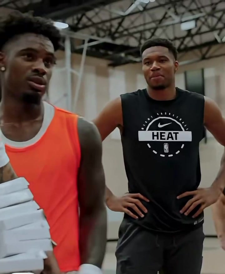 The new-look Miami Heat are putting in work at a mini camp