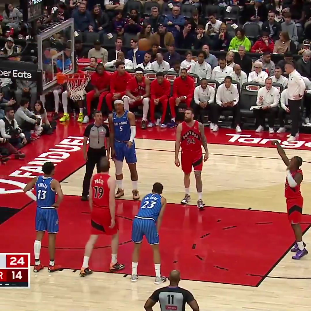 The Raptors go on a 310 run the largest unanswered run in the NBA play-by-play era 2026