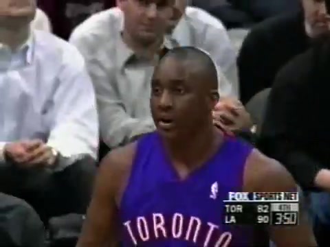 Vince Carter cocks back and jams an alley-oop against the Clippers 2000