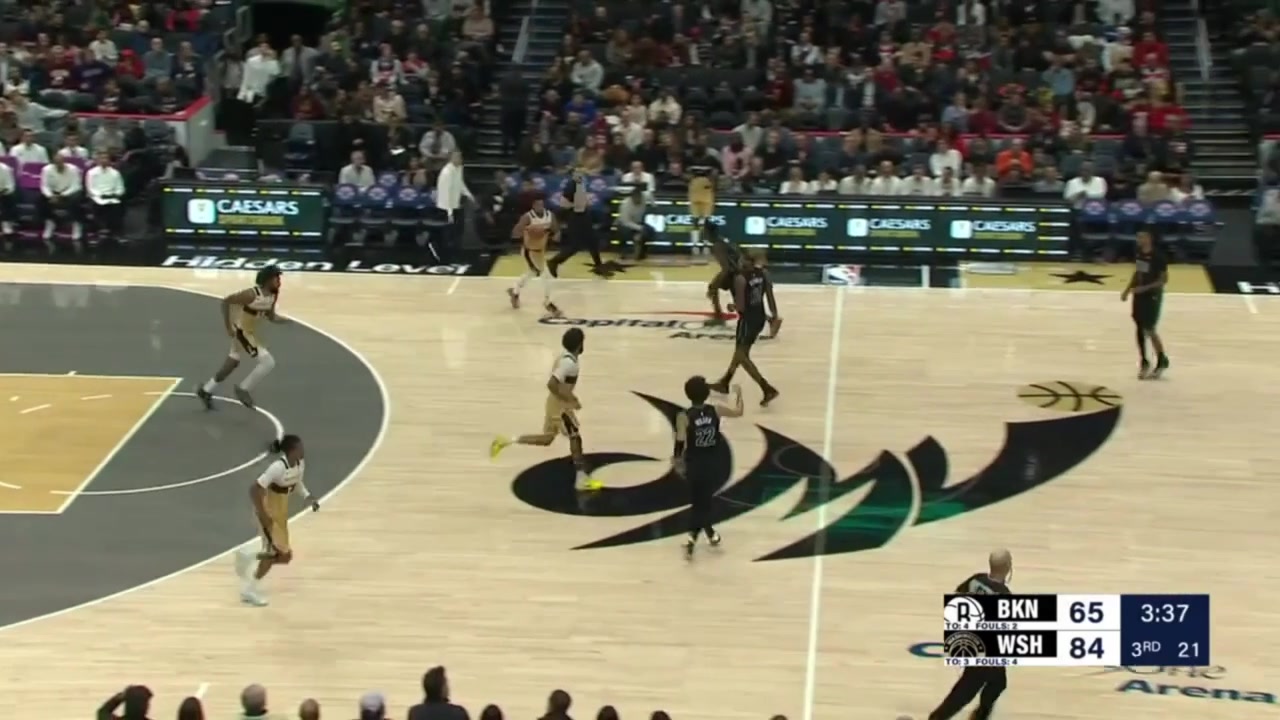 McCollum whips a pass to Champagnie in the corner for the quick 3 who proceeds to do a celebration towards the Nets bench He received a technical foul after the Nets called a timeout