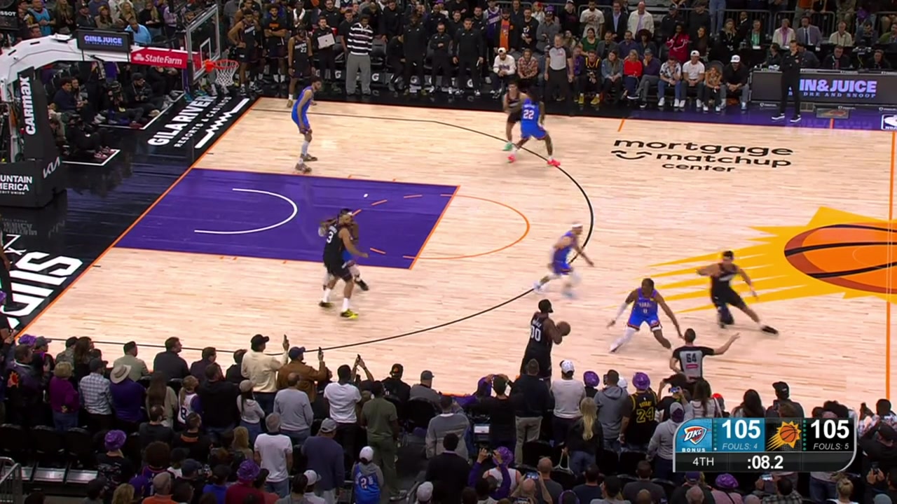 Devin Booker hits the game-winning 3 over Alex Caruso and Lu Dort with replays and reactions