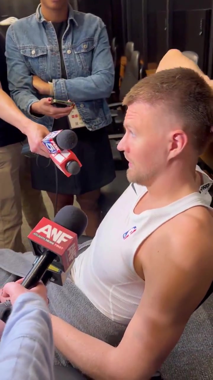 Kristaps Porzingis on Trae Young He was one of the best passers Everyone benefited playing with him Offensively he was a wizard