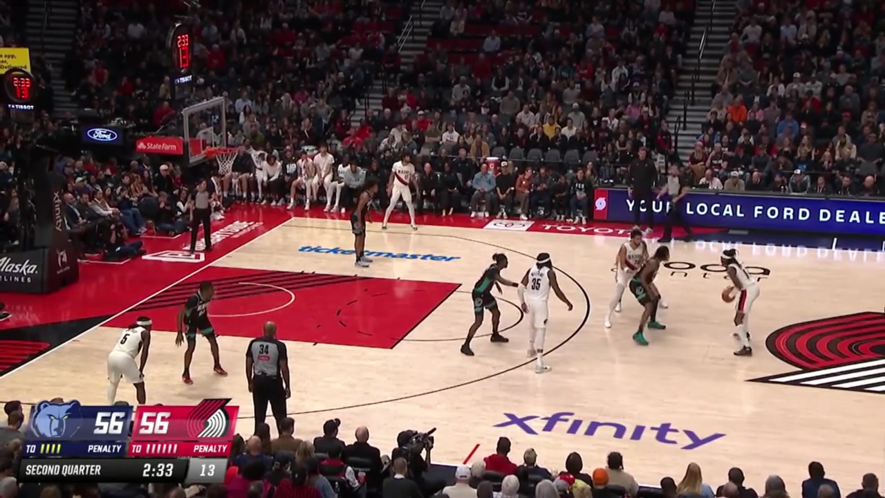 Jrue Holiday with a lob that unintentionally turns into a pass to himself off the glass for the layup