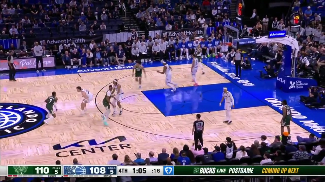 Myles Turner and Cam Thomas with the deep dagger 3s in the clutch to seal the win against the Orlando Magic with replays Bucks and Magic commentaries