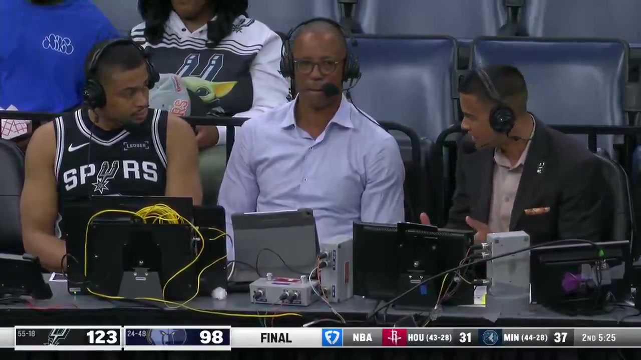 6MOTY candidate Keldon Big Body Johnson joins the Spurs broadcast to help them rate his teammates dunks from last night with his own unique scoring system