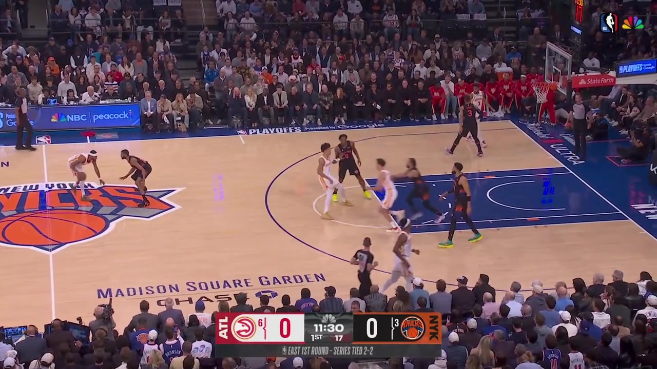 Dyson Daniels with 3 early field goals made in the game