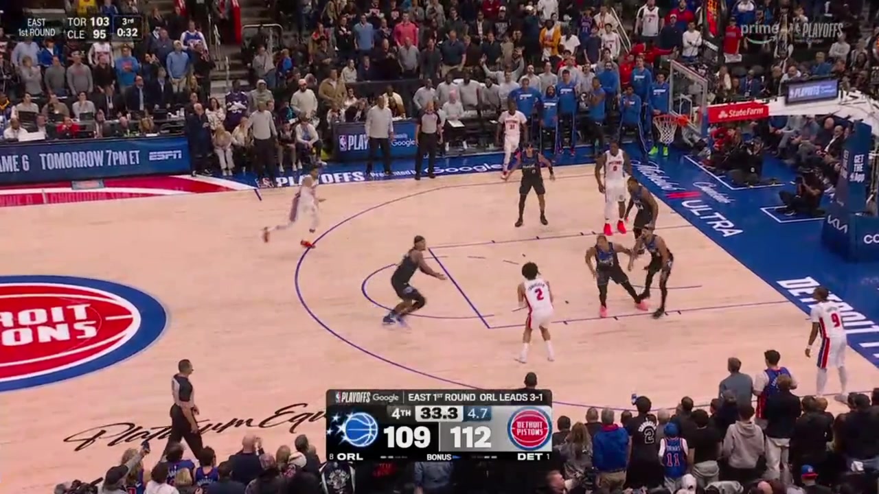 Cade Cunningham loses Suggs and gets the clutch bucket