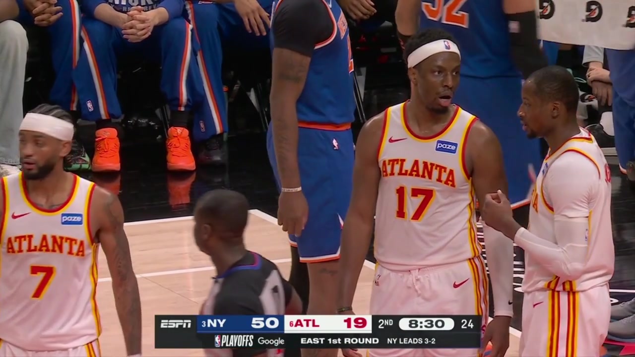 Lowlight Tim Legler suggests that the Hawks aim for the backboard or rim at least